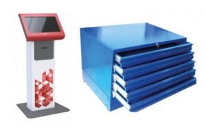 3 MUEBLE PARA PC Y PLANOTECA